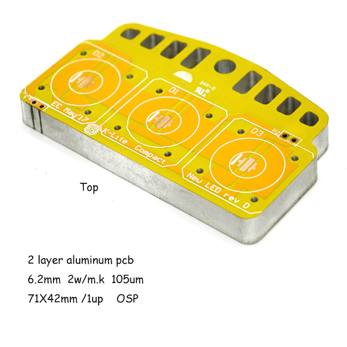 2-laags aluminium printplaat